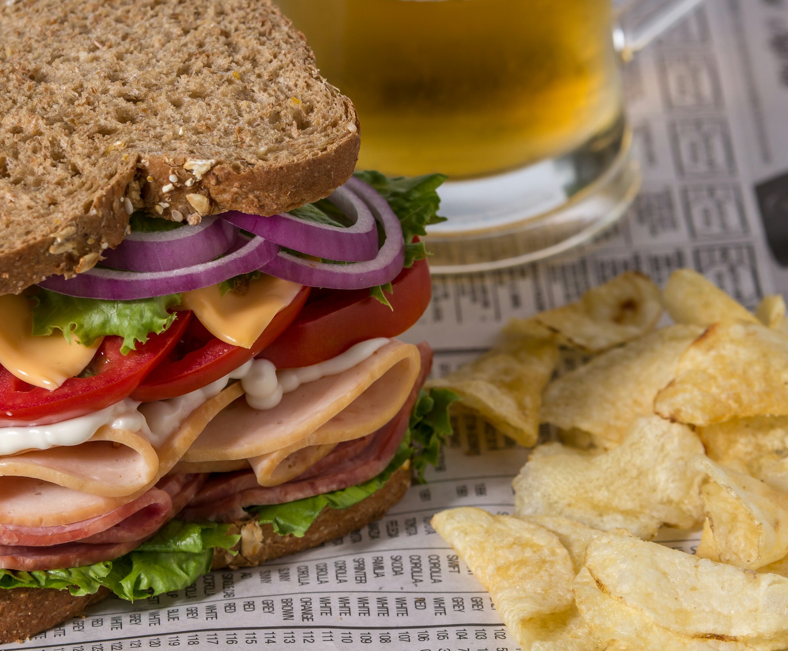 Food and drinks to bring along